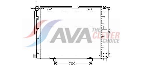 Radiateur moteur (Radiateur de refroidissement) AVA Deutschland GmbH ref. MS2035