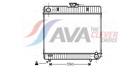 Radiateur moteur (Radiateur de refroidissement) AVA Deutschland GmbH ref. MS2042