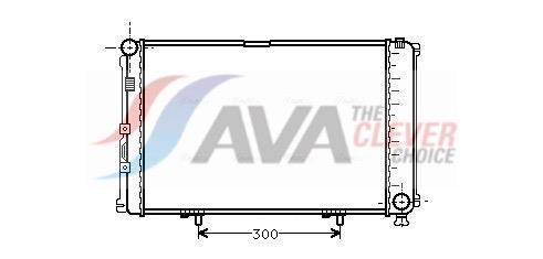 Radiateur moteur (Radiateur de refroidissement) AVA Deutschland GmbH ref. MS2078