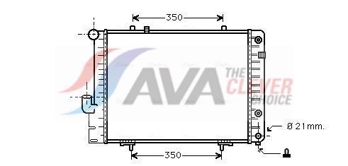 Radiateur moteur (Radiateur de refroidissement) AVA Deutschland GmbH ref. MS2096