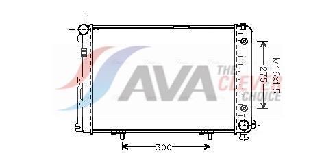 Radiateur moteur (Radiateur de refroidissement) AVA Deutschland GmbH ref. MS2110