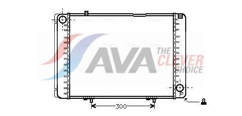 Radiateur moteur (Radiateur de refroidissement) AVA Deutschland GmbH ref. MS2134
