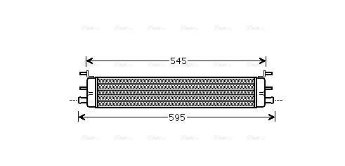 Radiateur moteur (Radiateur de refroidissement) AVA Deutschland GmbH MS2457
