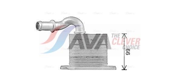 Radiateur d'huile moteur (Refroidisseur d'huile moteur) AVA Deutschland GmbH ref. MS3749