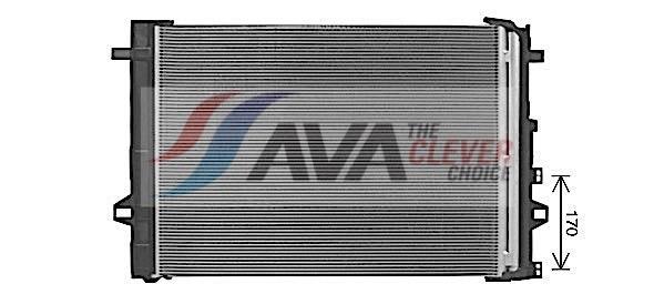 Condenseur, climatisation (Radiateur de climatisation) AVA Deutschland GmbH ref. MS5716D