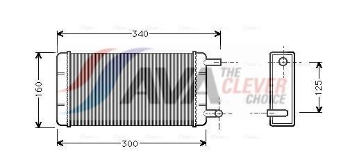 Radiateur de chauffage AVA Deutschland GmbH ref. MS6108
