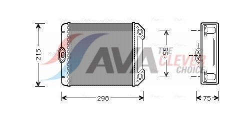 Radiateur de chauffage AVA Deutschland GmbH ref. MS6171