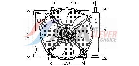 Ventilador do motor AVA Deutschland GmbH ref. MS7504