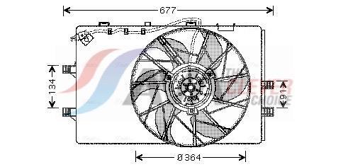 Ventilador do motor AVA Deutschland GmbH ref. MS7509
