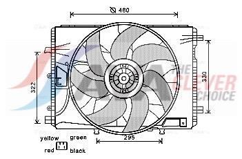 Ventilador do motor AVA Deutschland GmbH ref. MS7522
