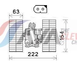 Pulseur d'air habitacle (Ventilateur habitacle) AVA Deutschland GmbH ref. MS8632