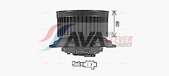 Ventilador habitáculo AVA Deutschland GmbH ref. MS8765