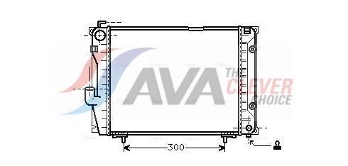 Radiateur moteur (Radiateur de refroidissement) AVA Deutschland GmbH ref. MSA2069