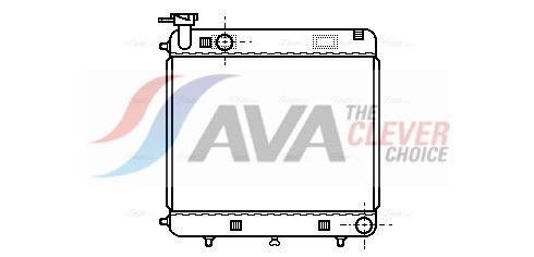 Radiateur moteur (Radiateur de refroidissement) AVA Deutschland GmbH ref. MSA2085