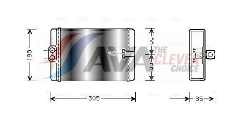 Radiateur de chauffage AVA Deutschland GmbH ref. MSA6250