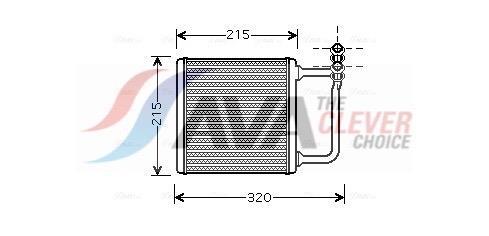 Radiateur de chauffage AVA Deutschland GmbH ref. MSA6451