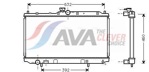 Radiateur moteur (Radiateur de refroidissement) AVA Deutschland GmbH ref. MT2142