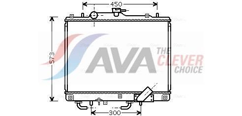 Radiateur moteur (Radiateur de refroidissement) AVA Deutschland GmbH ref. MT2156