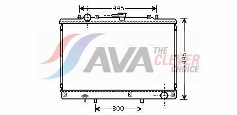 Radiateur moteur (Radiateur de refroidissement) AVA Deutschland GmbH ref. MT2188