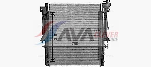Radiateur moteur (Radiateur de refroidissement) AVA Deutschland GmbH ref. MT2280