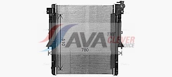Radiateur moteur (Radiateur de refroidissement) AVA Deutschland GmbH ref. MT2281