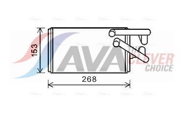 Radiateur de chauffage AVA Deutschland GmbH ref. MT6259