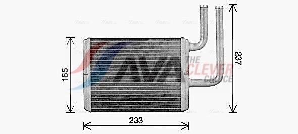 Radiateur de chauffage AVA Deutschland GmbH ref. MT6284
