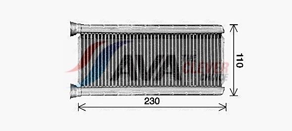 Radiateur de chauffage AVA Deutschland GmbH ref. MT6289