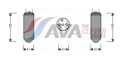 Filtre déshydrateur du circuit de climatisation AVA Deutschland GmbH ref. MTD151