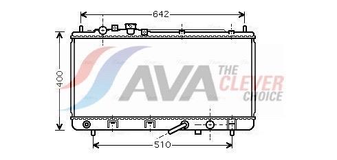 Radiateur moteur (Radiateur de refroidissement) AVA Deutschland GmbH ref. MZ2168