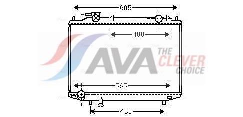 Radiateur moteur (Radiateur de refroidissement) AVA Deutschland GmbH ref. MZ2235