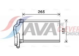 Radiateur de chauffage AVA Deutschland GmbH ref. MZ6273