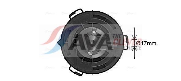 Pulseur d'air habitacle (Ventilateur habitacle) AVA Deutschland GmbH ref. MZ8297