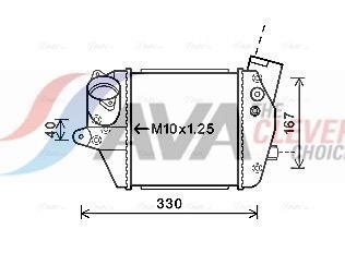 Intercooler permutador ar-ar AVA Deutschland GmbH ref. MZA4243