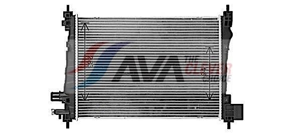 Radiateur moteur (Radiateur de refroidissement) AVA Deutschland GmbH ref. OL2706