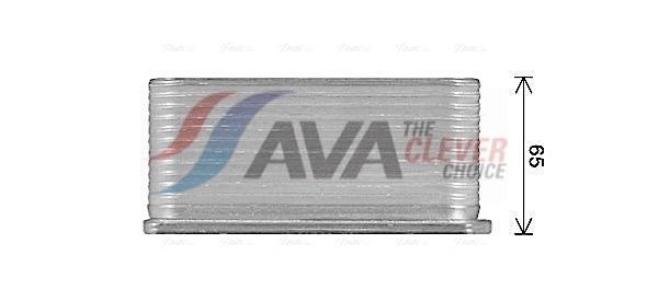 Radiateur d'huile moteur (Refroidisseur d'huile moteur) AVA Deutschland GmbH ref. OL3710