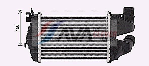 Intercooler permutador ar-ar AVA Deutschland GmbH ref. OL4691