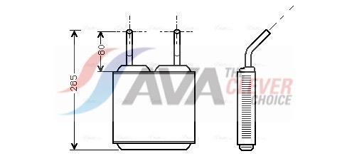 Radiateur de chauffage AVA Deutschland GmbH ref. OL6115