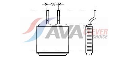 Radiateur de chauffage AVA Deutschland GmbH ref. OL6197