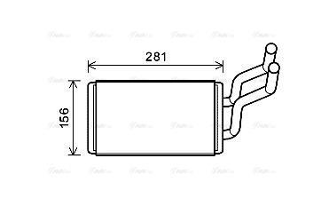 Radiateur de chauffage AVA Deutschland GmbH ref. OL6569
