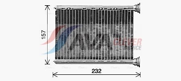 Radiateur de chauffage AVA Deutschland GmbH ref. OL6745