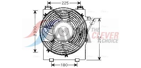 Ventilador do motor AVA Deutschland GmbH ref. OL7518