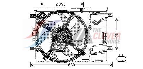 Ventilador do motor AVA Deutschland GmbH ref. OL7539