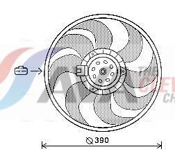 Ventilador do motor AVA Deutschland GmbH ref. OL7564