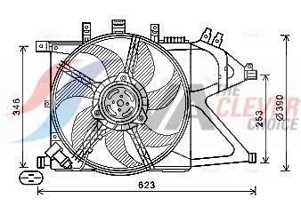 Ventilador do motor AVA Deutschland GmbH ref. OL7672