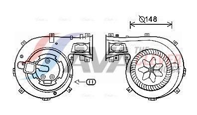 Ventilador habitáculo AVA Deutschland GmbH ref. OL8630