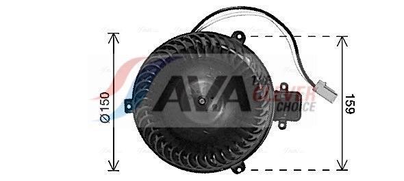 Ventilador habitáculo AVA Deutschland GmbH ref. OL8723