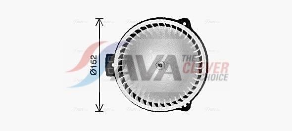 Pulseur d'air habitacle (Ventilateur habitacle) AVA Deutschland GmbH ref. OL8728
