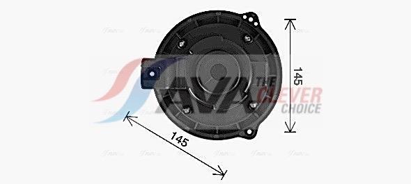 Pulseur d'air habitacle (Ventilateur habitacle) AVA Deutschland GmbH ref. OL8728