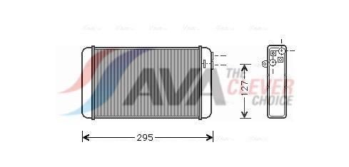 Radiateur de chauffage AVA Deutschland GmbH ref. OLA6116